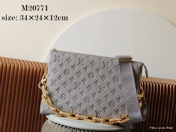 Fake Louis Bags LOUIS MM-34*24*12cm COUSSIN VUITTON 0712